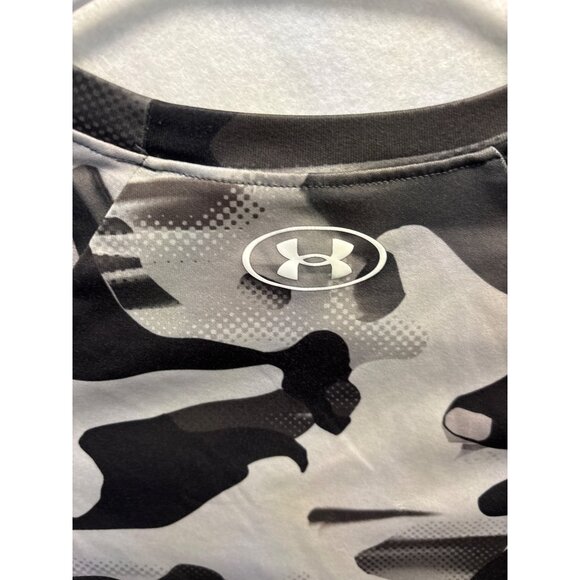 Under Armour Youth Camouflage Athletic Shirt Size L Polyester - Picture 9 of 10